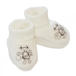 Paola Maria Baby Schuh Nicky natur Maus | 0-3 M.