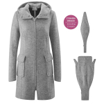 mamalila manteau pour deux Light Grey | S