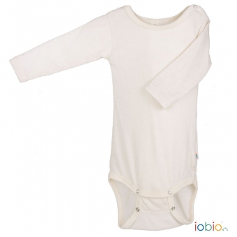 Body manches longues laine/soie Natur | 74/80