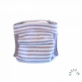 Popolini EasyFree Blue Grey Strip | S