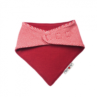 MANYMONTHS – BANDANA BIB en pure laine mérinos 