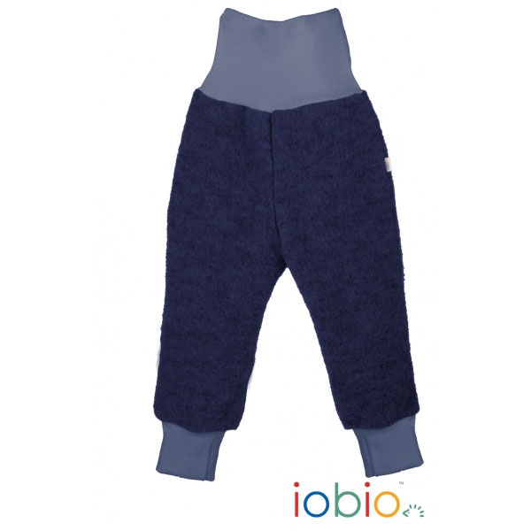 Popolini Hose Wollwalk Dunkelblau x | 86/92