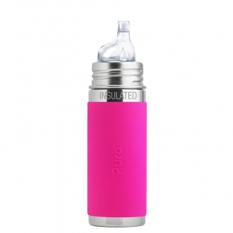 Pura bouteille d'apprentissage isotherme 260 ml Thermos PinkSwirl | .