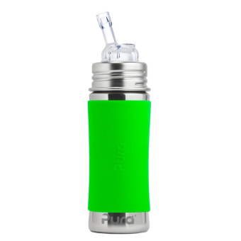 Pura bouteille Paille 325 ml Green | .